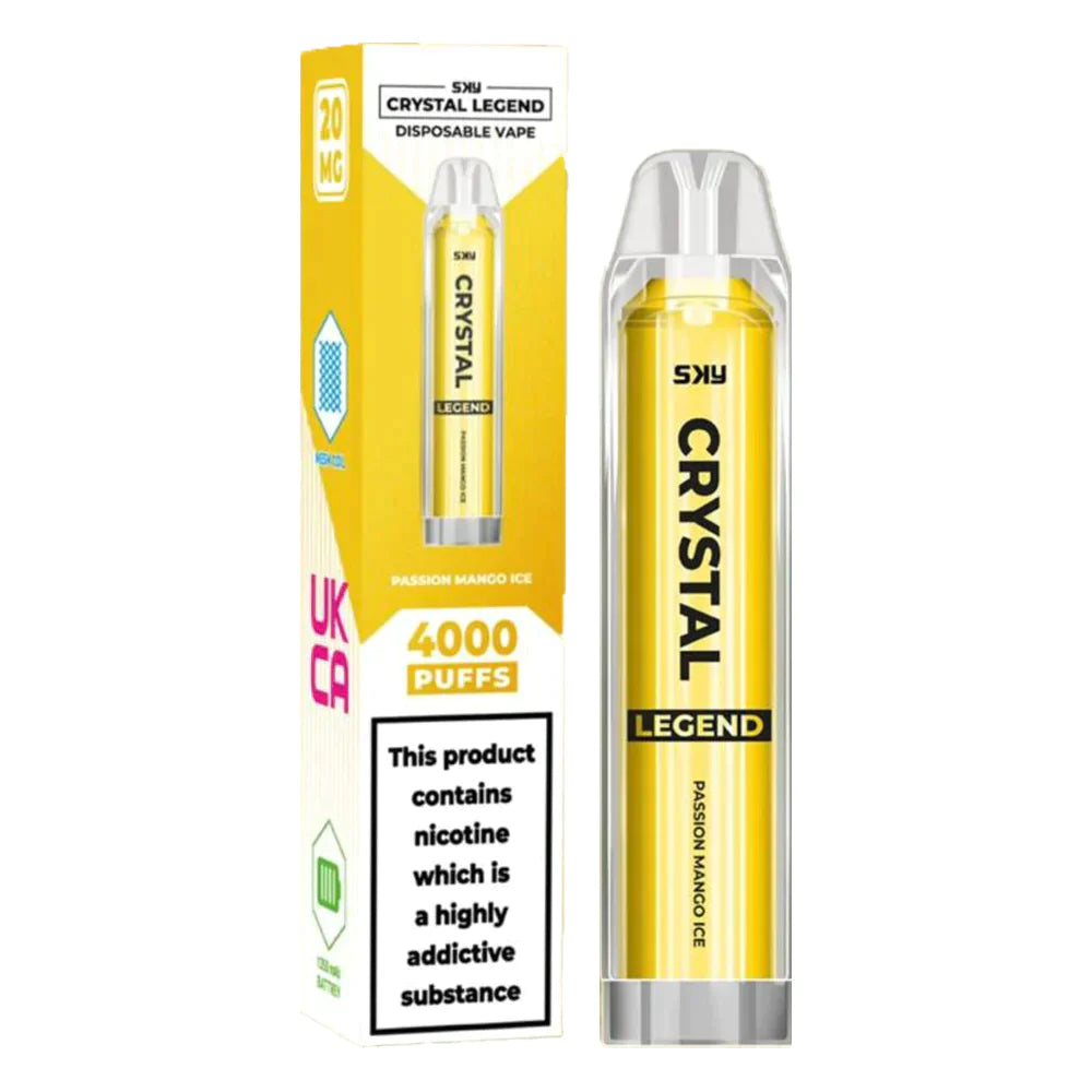 Crystal Legend 4000 Box of 10 Disposable Vape