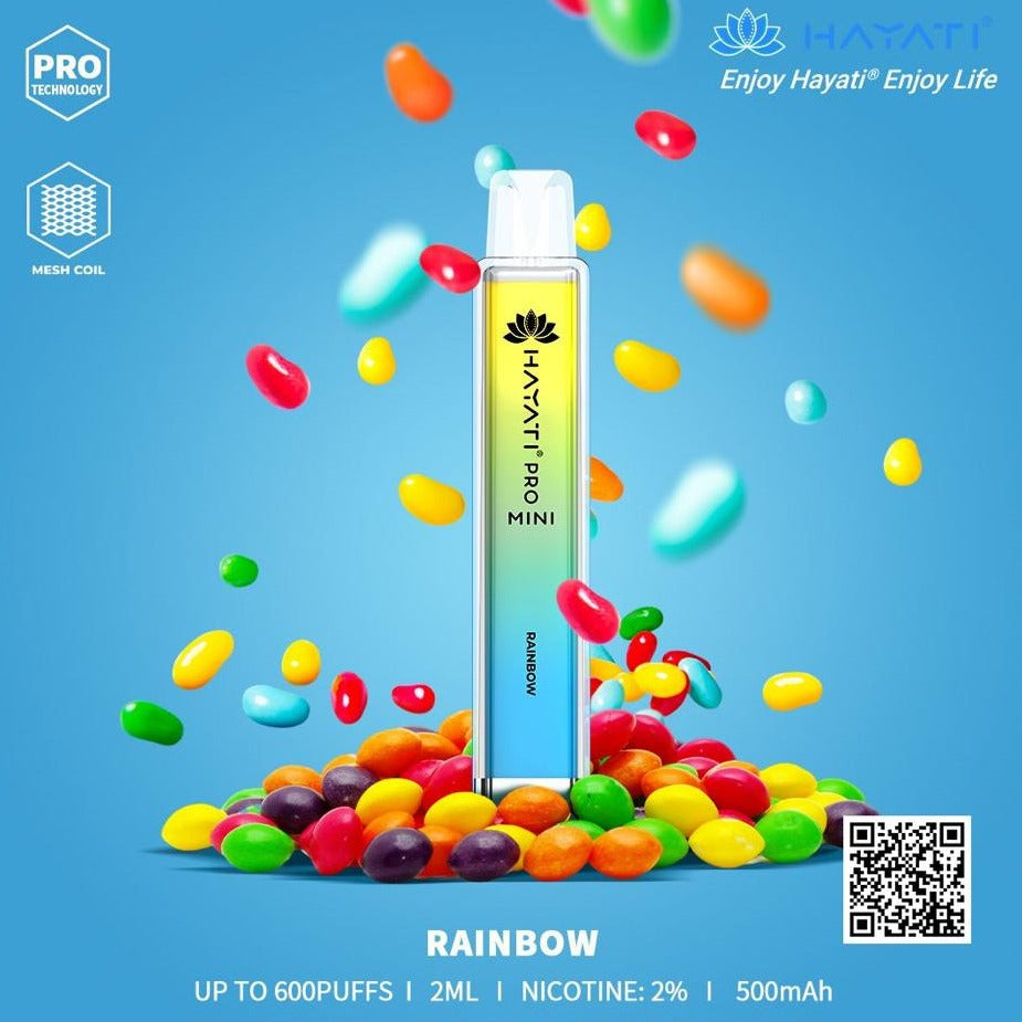 Hayati Pro Mini 600 Puffs (Box of 10)