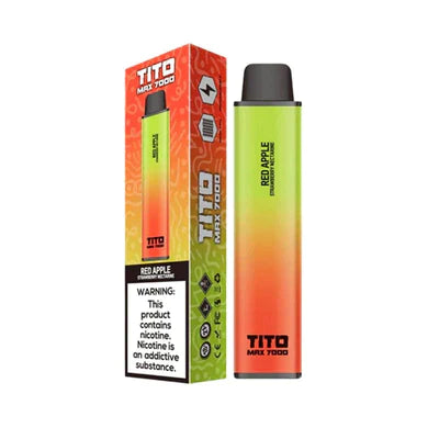 Tito Max 7000 Box of 10 Disposable Vape Pod Device