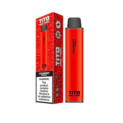 Tito Max 7000 Box of 10 Disposable Vape Pod Device