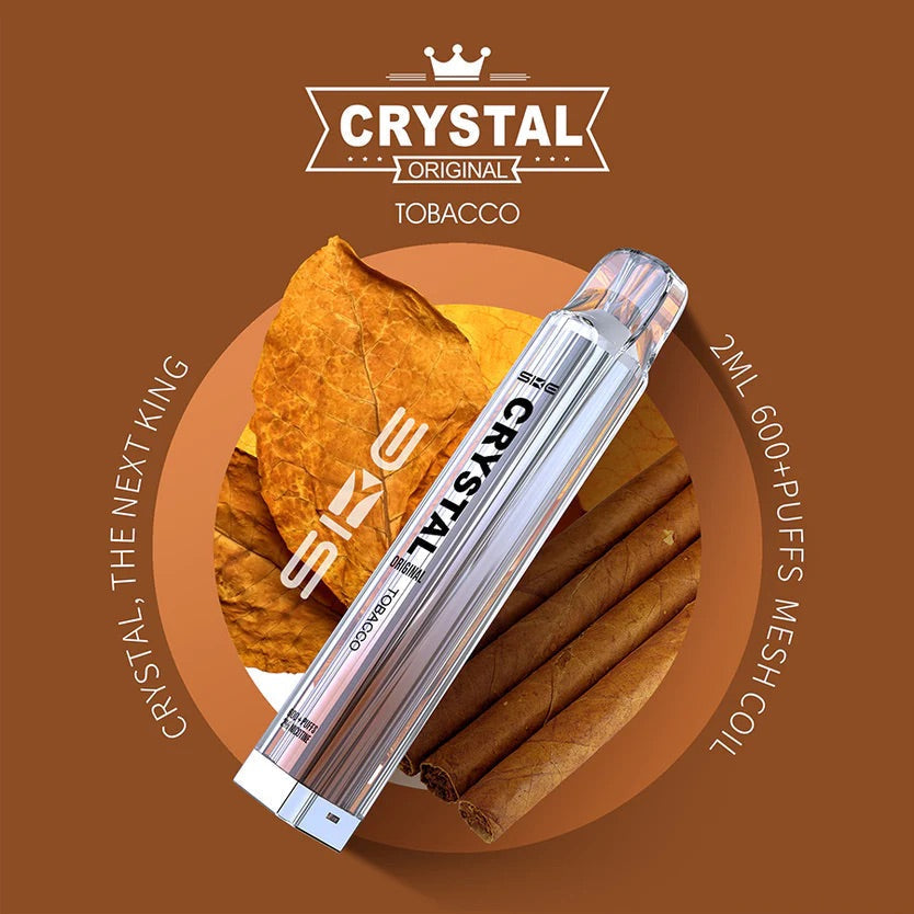 SKE Crystal Bar 600 Box of 10 Disposable Vape