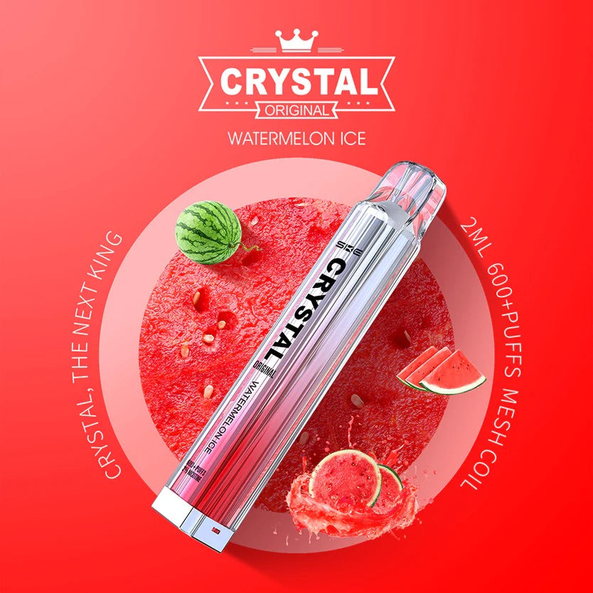 SKE Crystal Bar 600 Box of 10 Disposable Vape