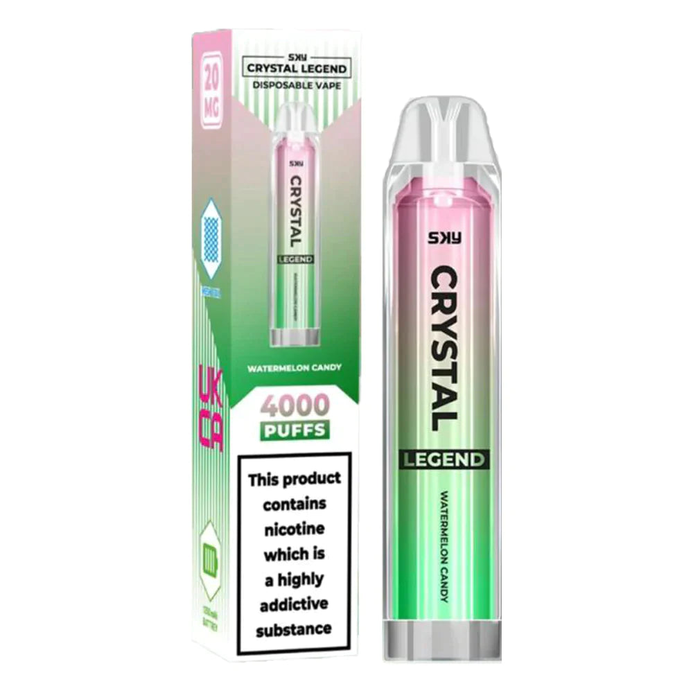 Crystal Legend 4000 Box of 10 Disposable Vape