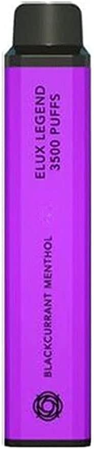 Elux Legend 3500 Box of 10 Disposable Vape - 0% Nicotine
