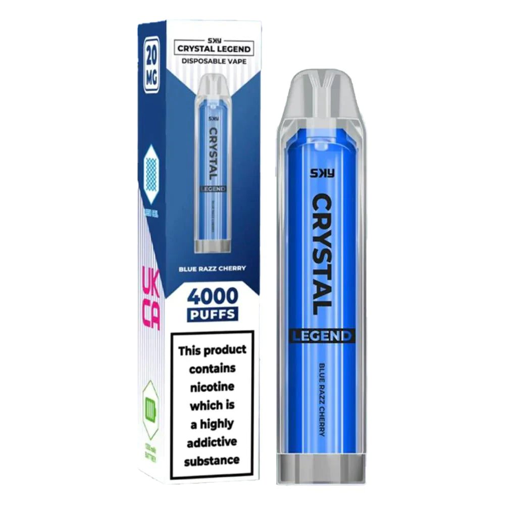 Crystal Legend 4000 Box of 10 Disposable Vape