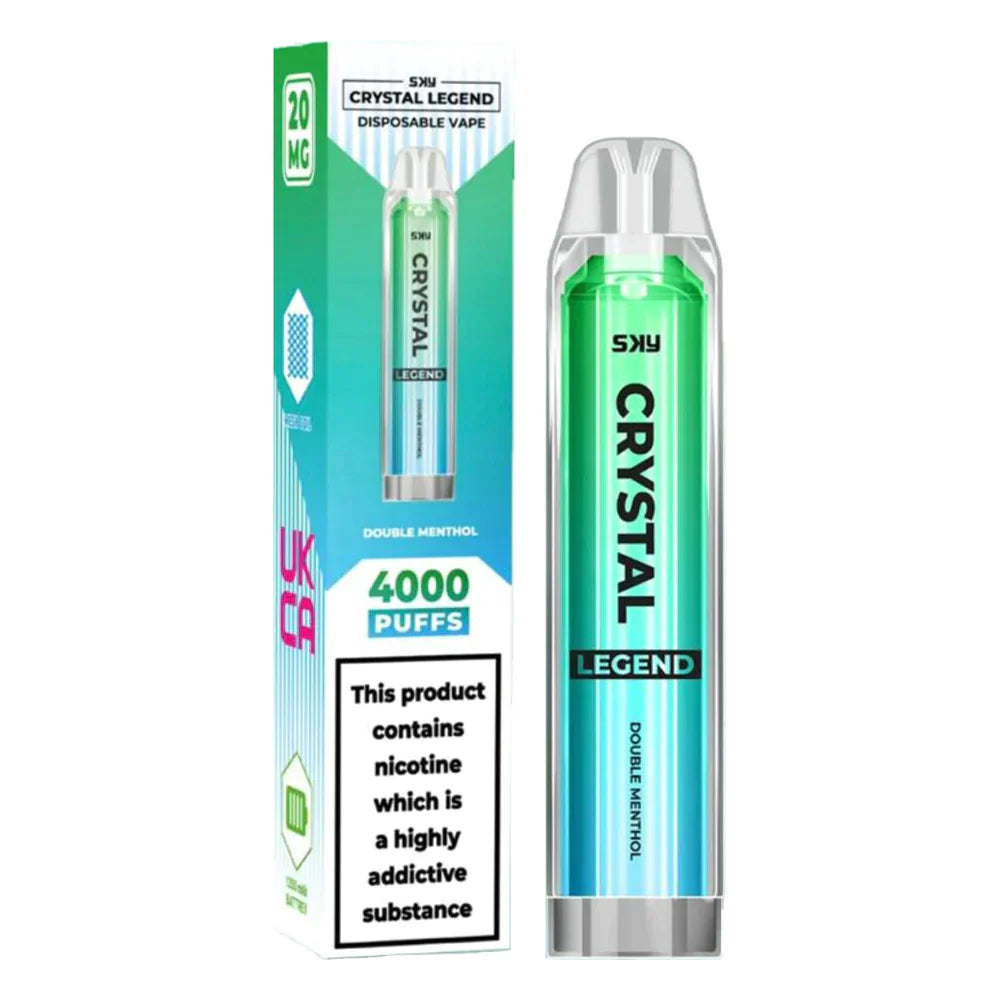 Crystal Legend 4000 Box of 10 Disposable Vape