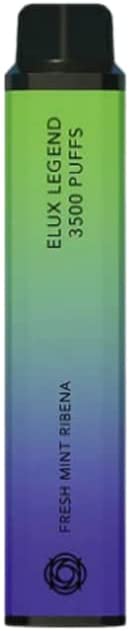 Elux Legend 3500 Box of 10 Disposable Vape - 0% Nicotine