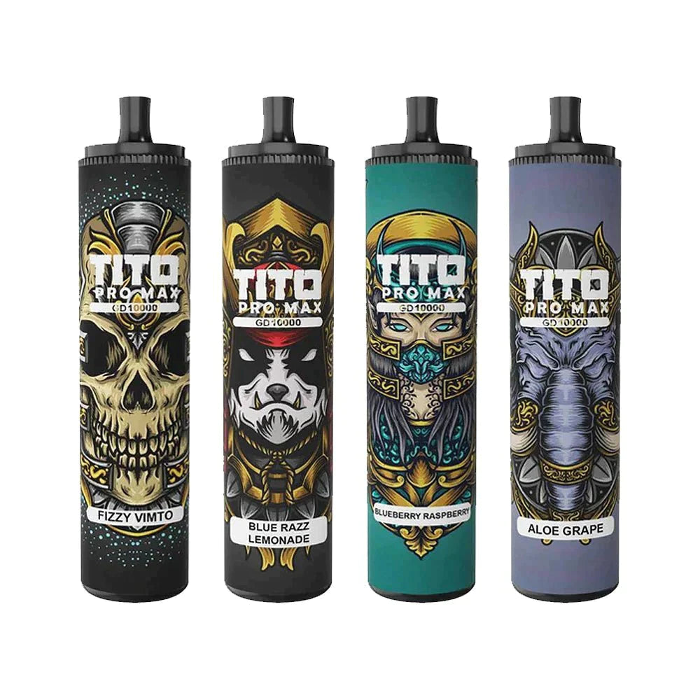 Tito Pro Max GD 10000 Box of 10 Disposable Vape